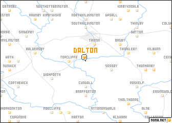 map of Dalton