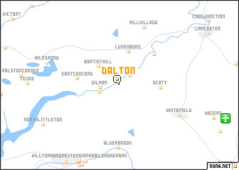 map of Dalton