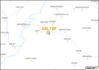 map of Dalton