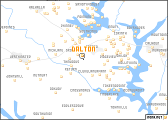 map of Dalton