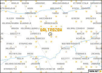 map of Daltrozów