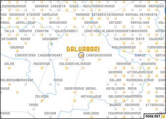 map of Daluābāri