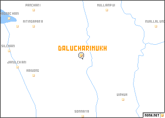 map of Dalucharimukh