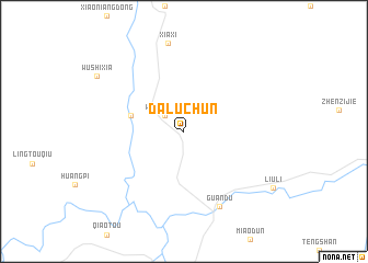 map of Daluchun