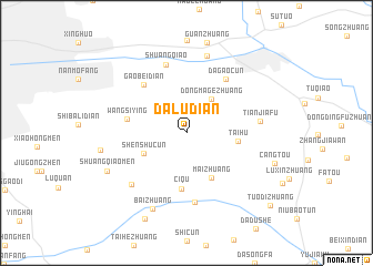 map of Daludian