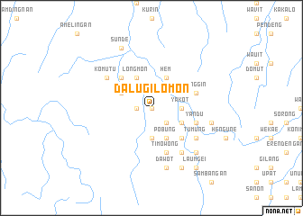 map of Dalugilomon