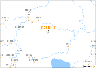 map of Dalulu