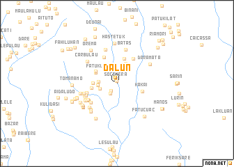 map of Dalun