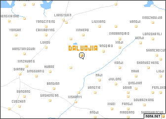 map of Daluojia