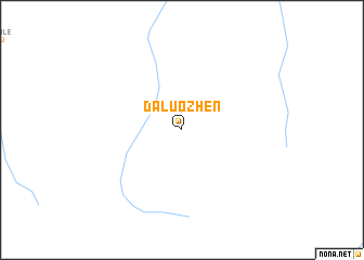map of Daluozhen