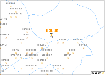 map of Daluo