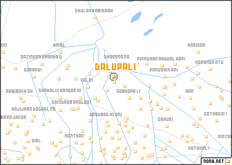 map of Dalu Pali