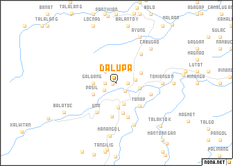 map of Dalupa