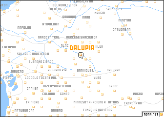 map of Dalupia