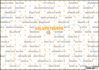 map of Dalupotagama