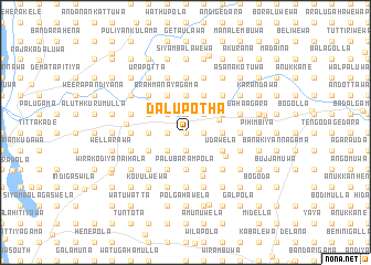 map of Dalupotha