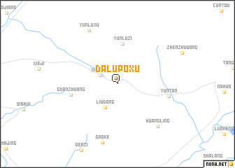 map of Dalupoxu