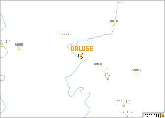 map of Daluse