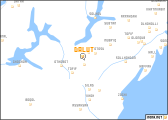 map of Dalūţ