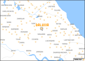 map of Daluxia