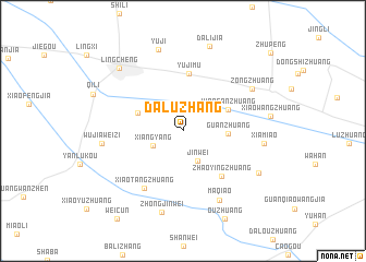 map of Daluzhang