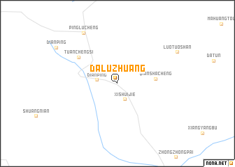 map of Daluzhuang