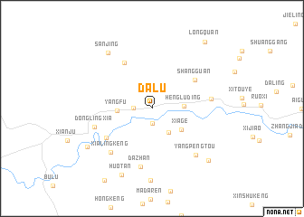 map of Dalu