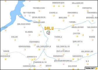 map of Dālū