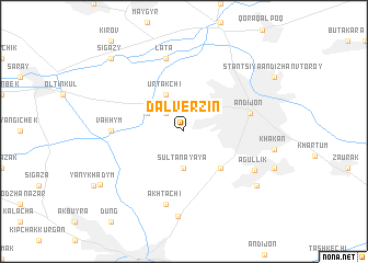 map of Dalʼverzin