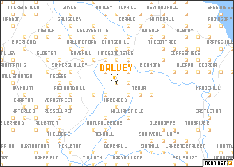 map of Dalvey