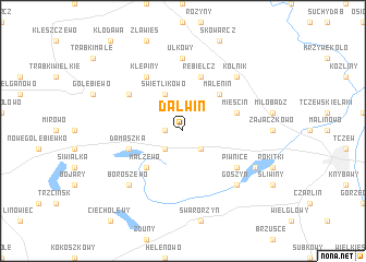 map of Dalwin