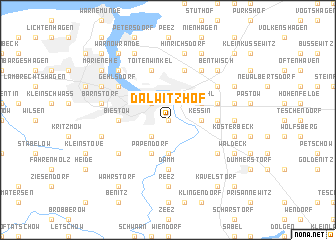 map of Dalwitzhof