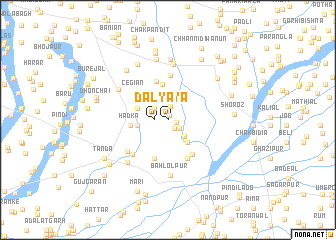 map of Dalya