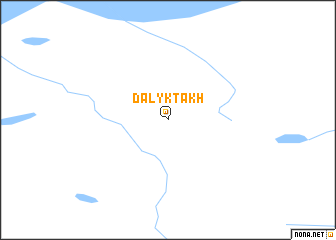map of Dalyktakh