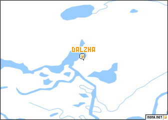 map of Dal\