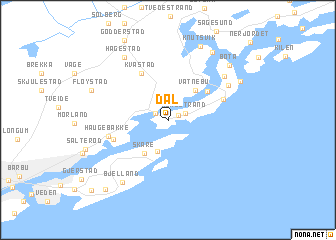 map of Dal