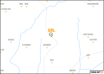 map of Dal