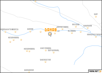 map of Dam Āb