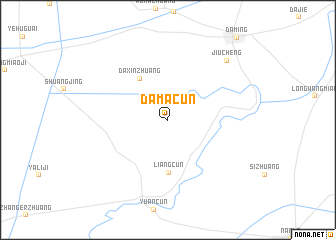 map of Damacun