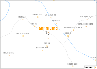 map of Damaijiao