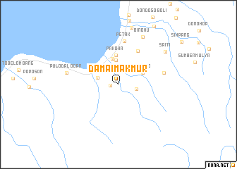 map of Damaimakmur