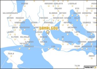 map of Damalgou