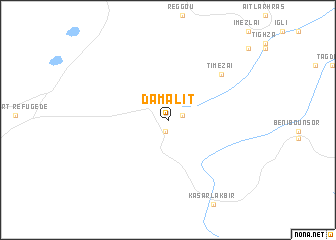 map of Damalit