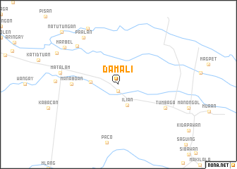 map of Damali