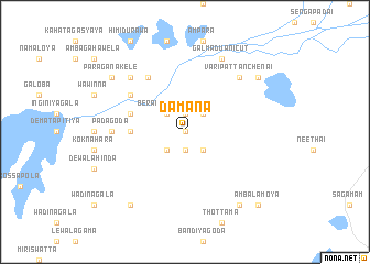 map of Damana