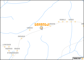 map of Damandji