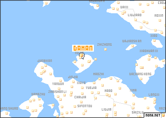 map of Daman