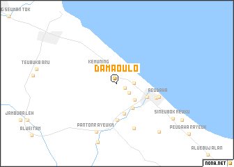 map of Damaoulo