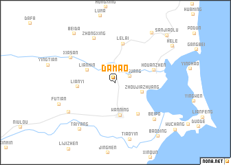 map of Damao