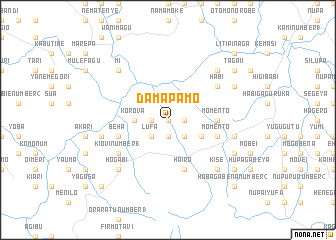 map of Damapamo